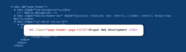 Page Title in <h1> | Unleashed Technologies